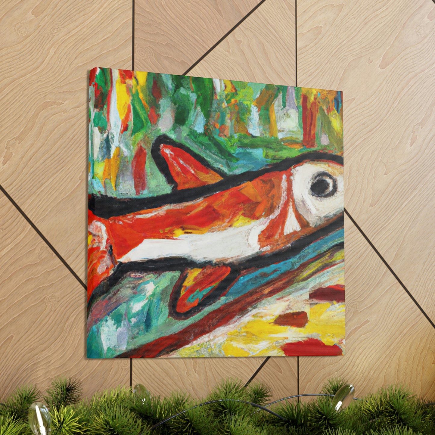 "Killifish Transcendence" - Canvas