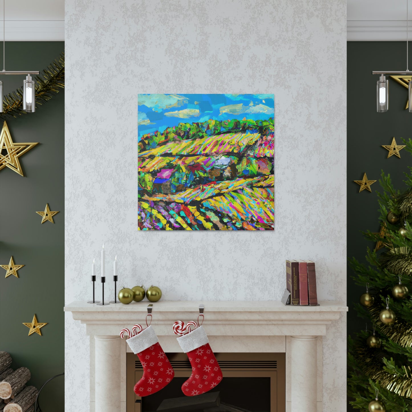 "Countryside Idyllic Dream" - Canvas