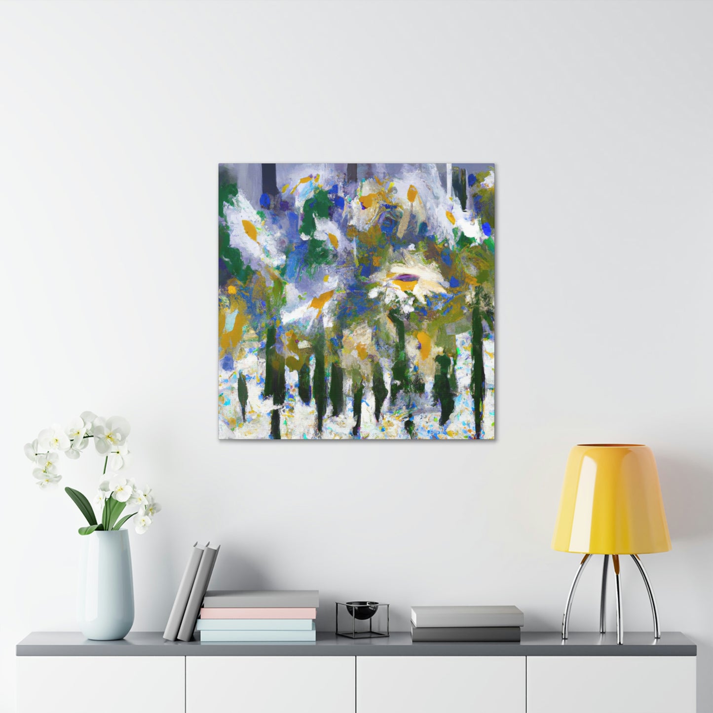 Daisy in Abstraction - Canvas