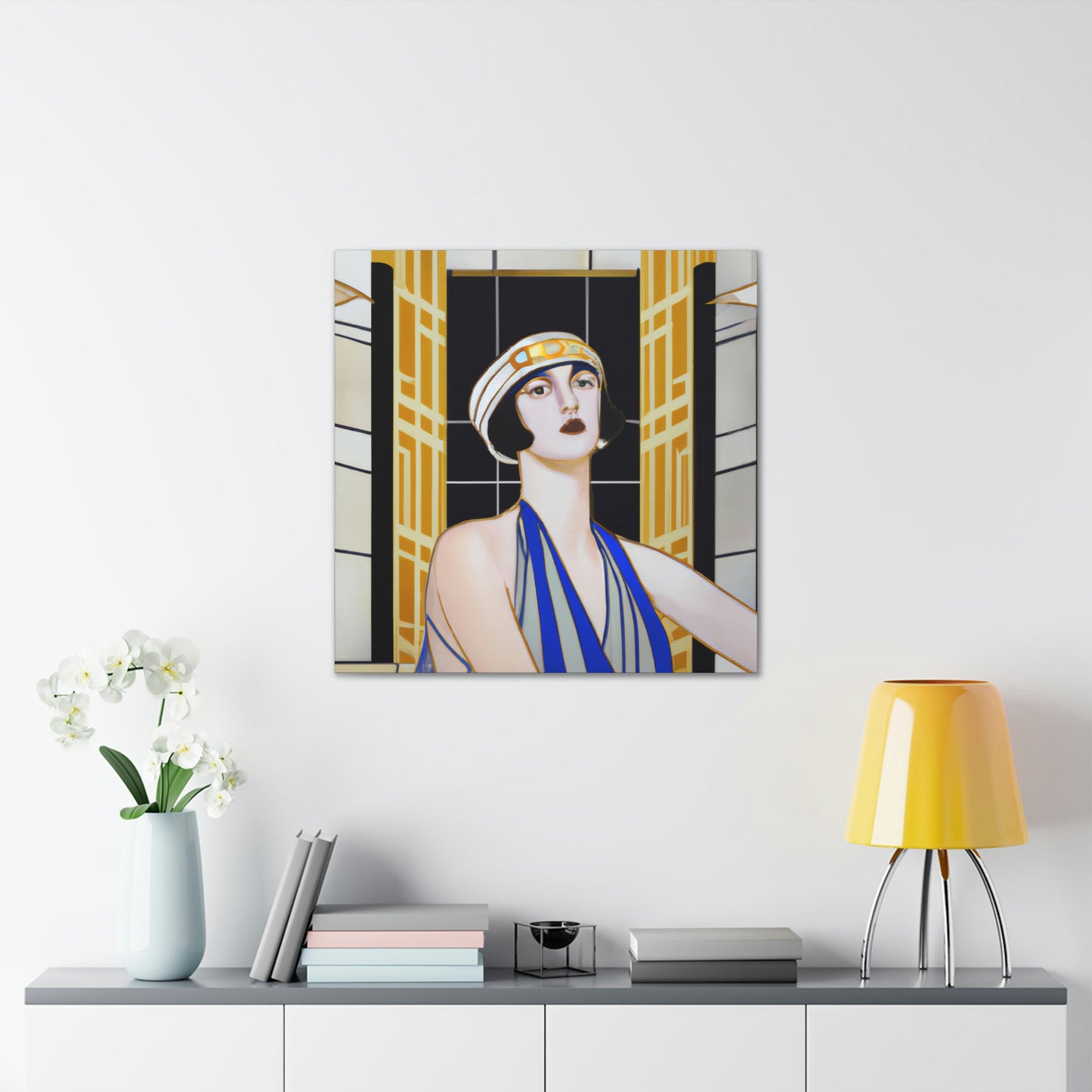 "Neoclassic Deco Dreaming" - Canvas