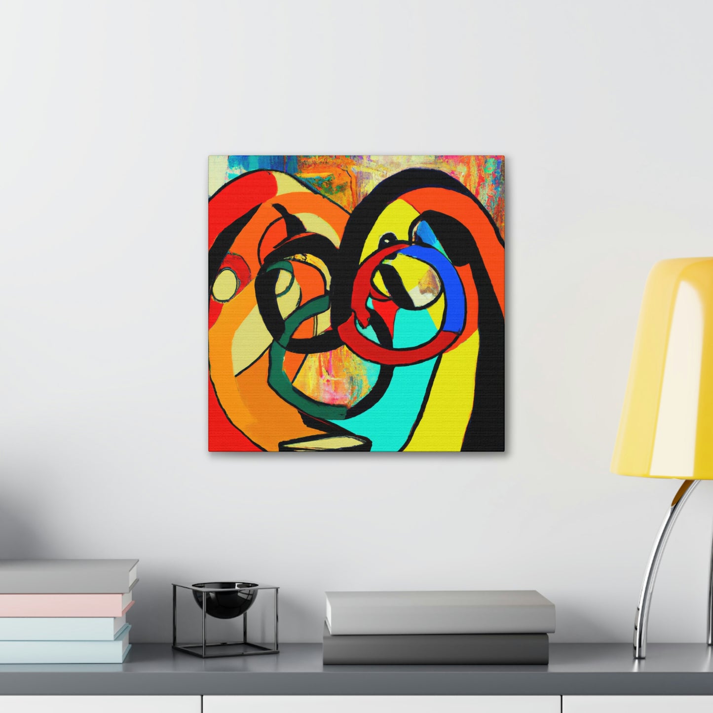 Rings of Eternal Love - Canvas