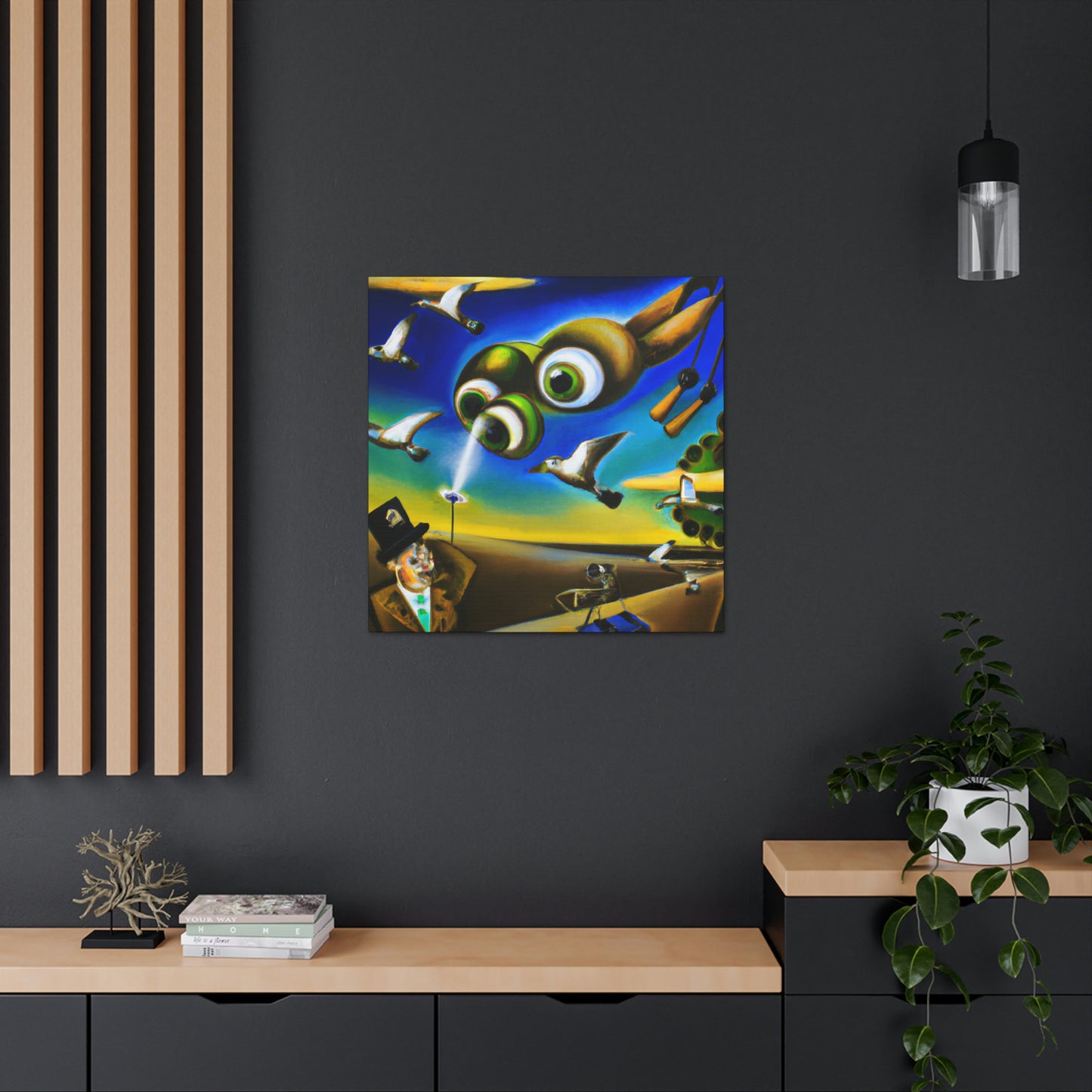 Sniper in Dreamscape - Canvas