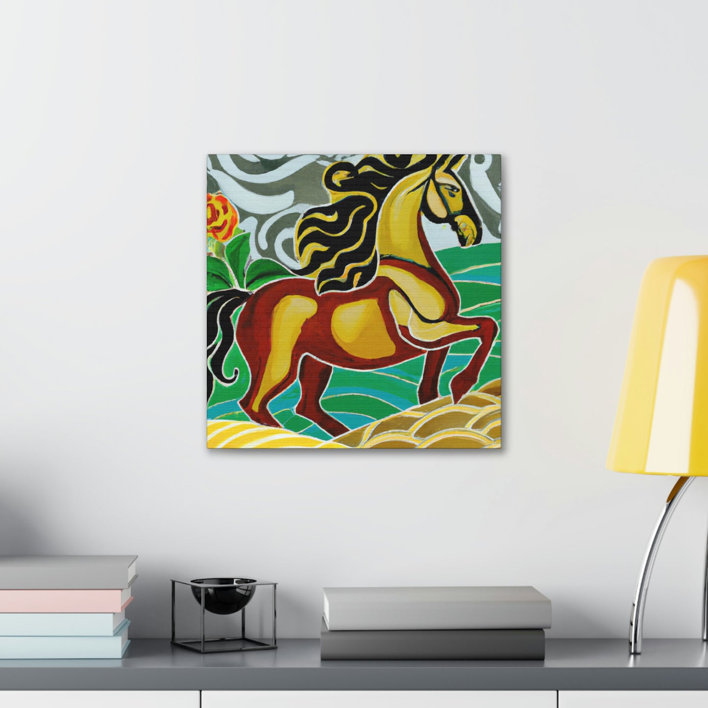 "Chasing The Wild Horse" - Canvas