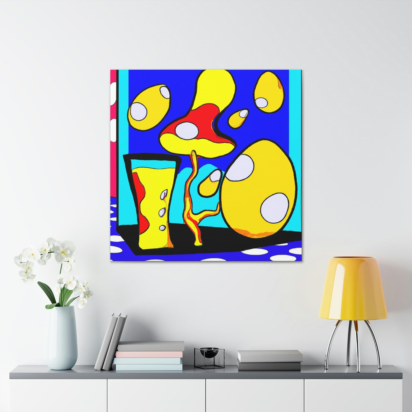 Eggs in Technicolor - Canvas