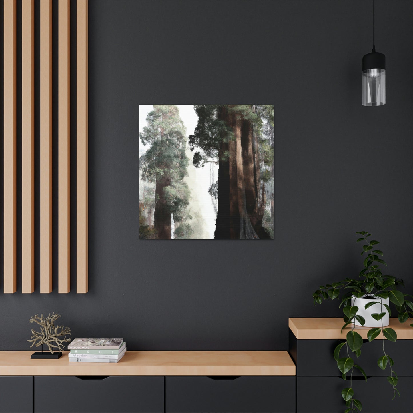 Giant Sequoia Reflection - Canvas