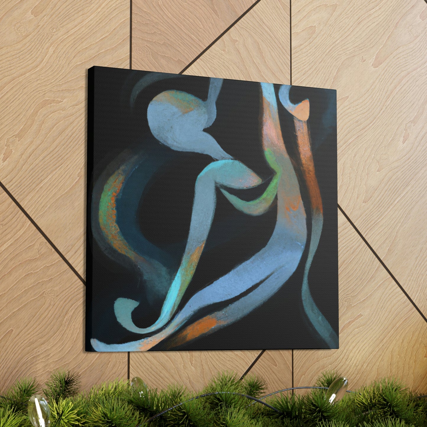 Yoga in Reflection - Canvas