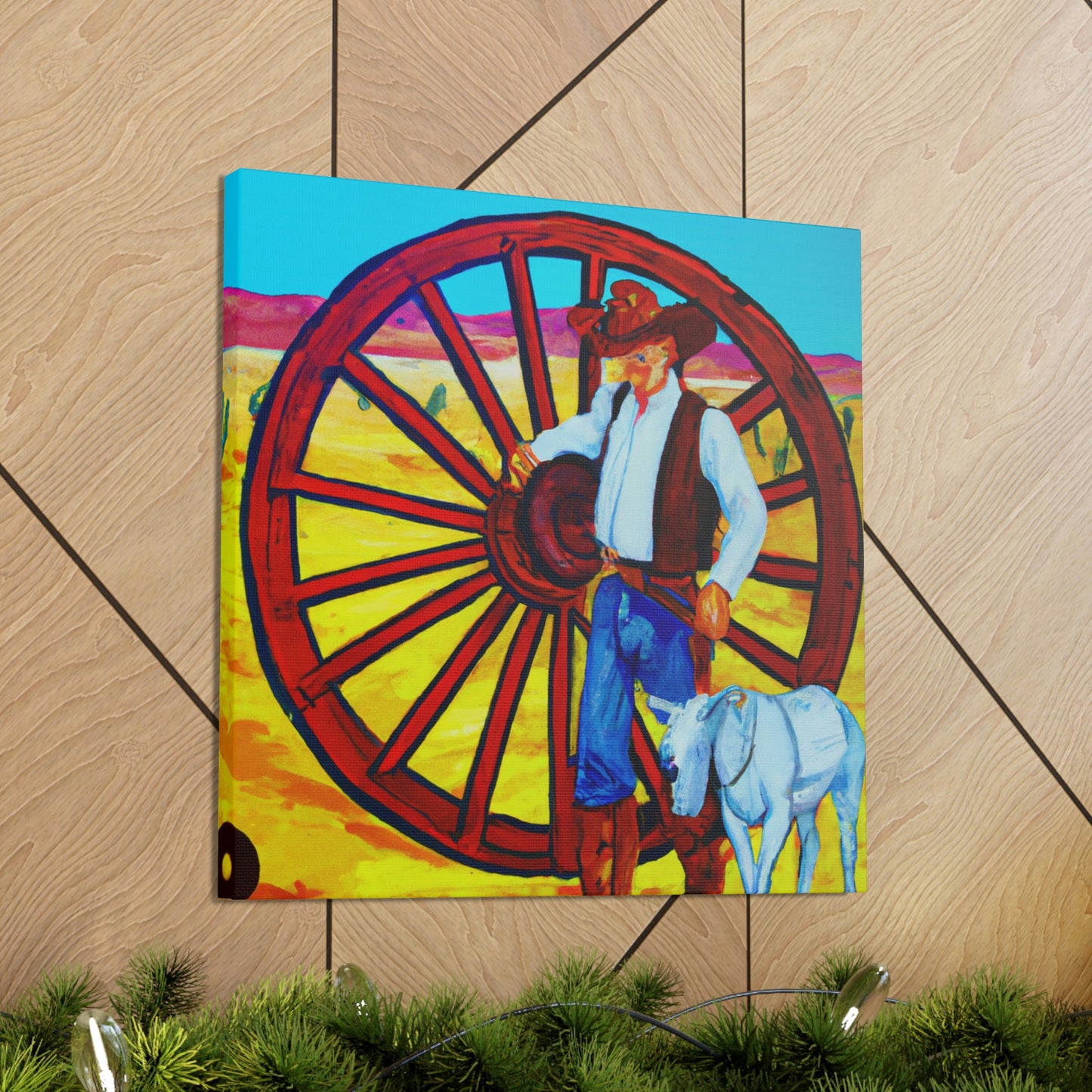 "Wheel of Passage Time" - Canvas