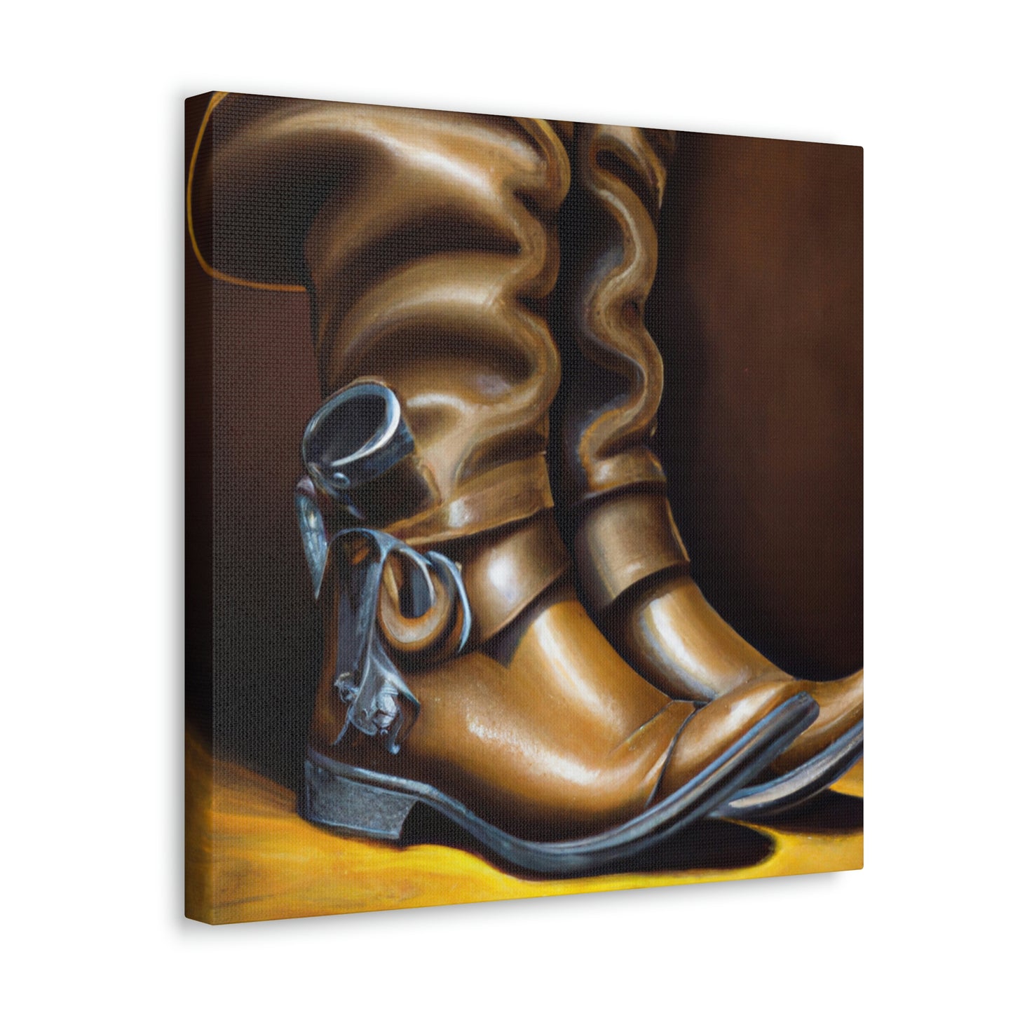 "Boot's Heeled Journey" - Canvas