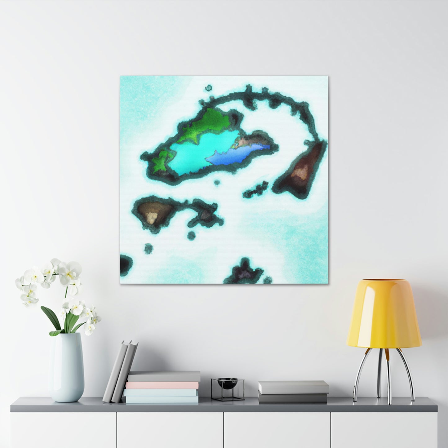 Island of Utopia - Canvas