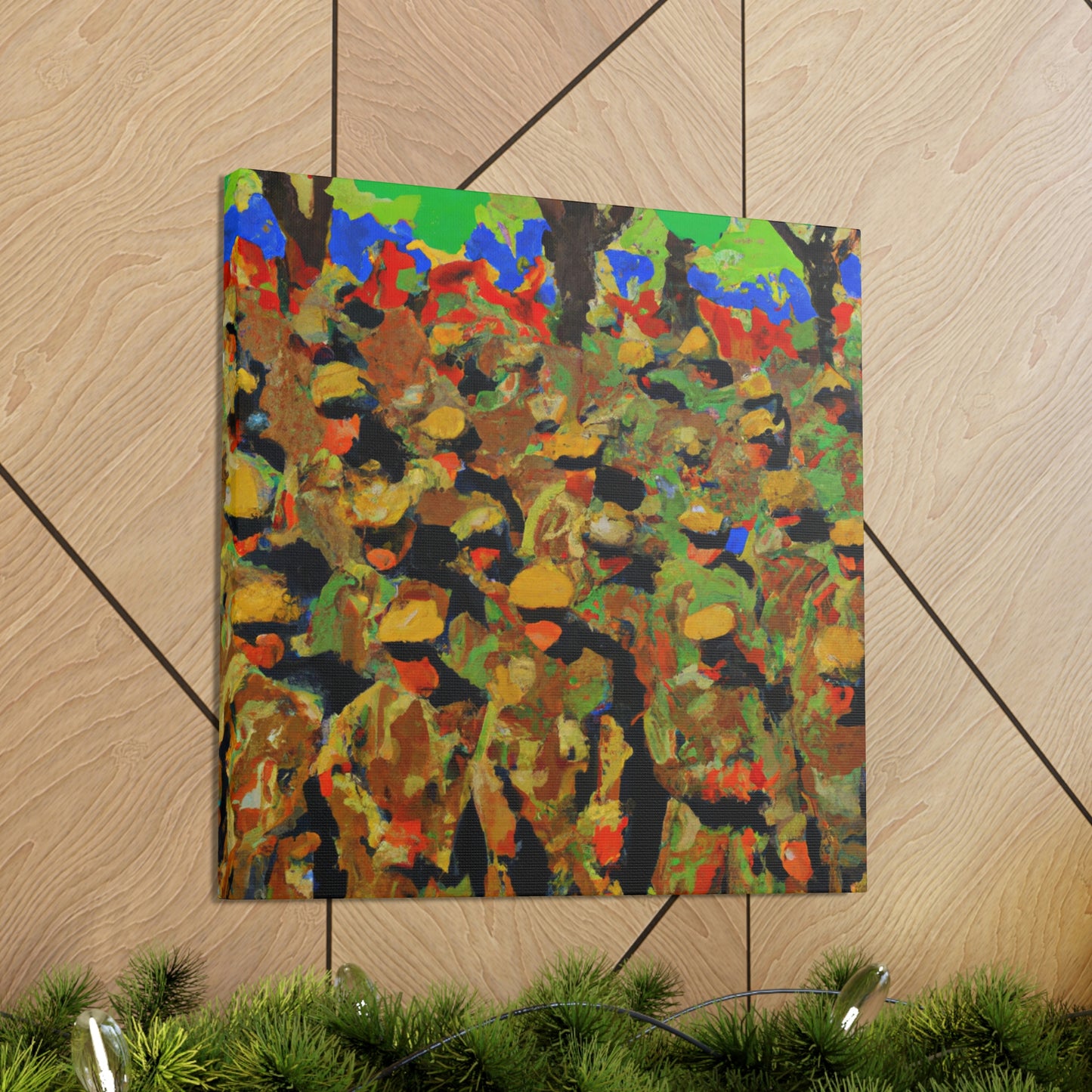 Camouflaged in Fauvism - Canvas