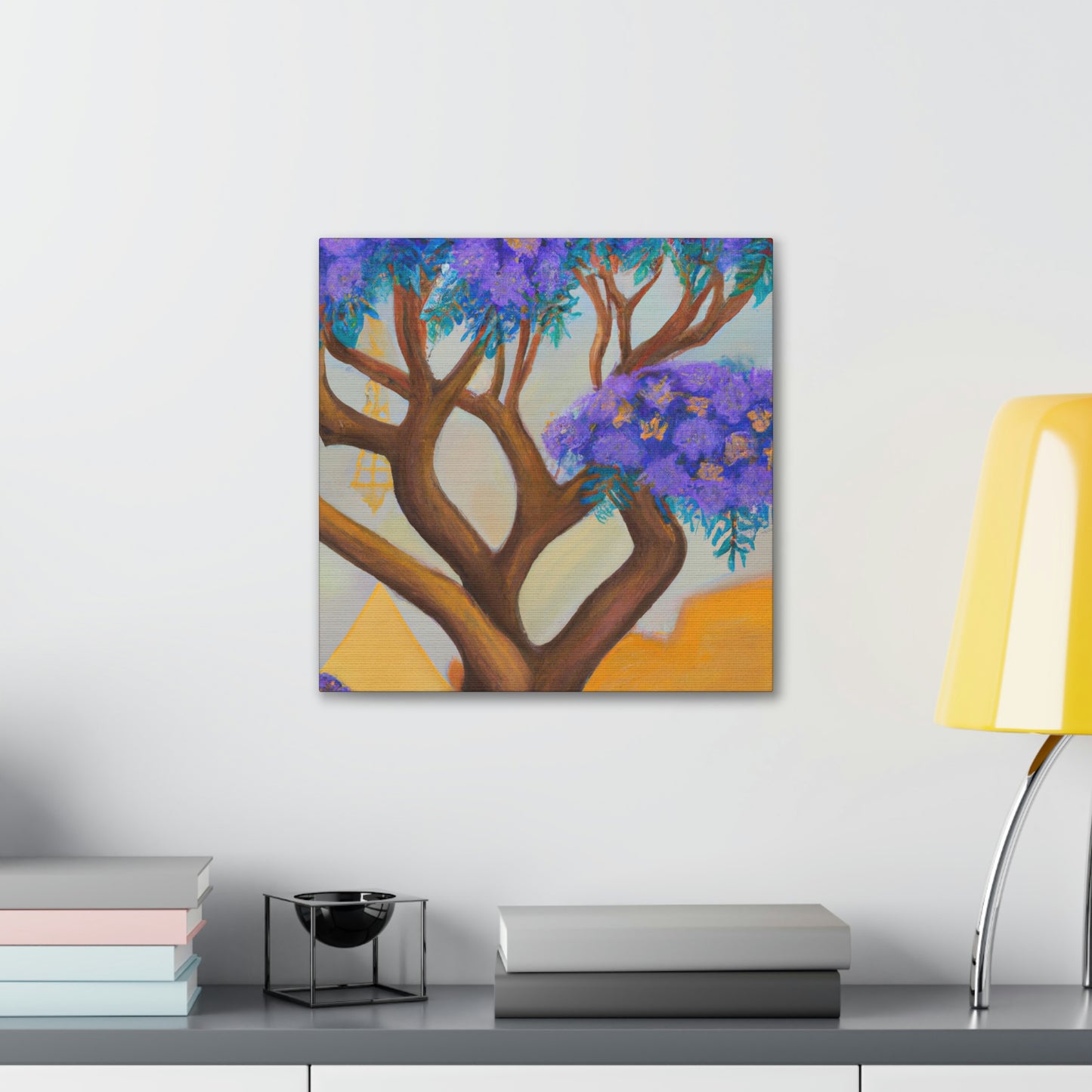 "Jacaranda Dreamscape" - Canvas