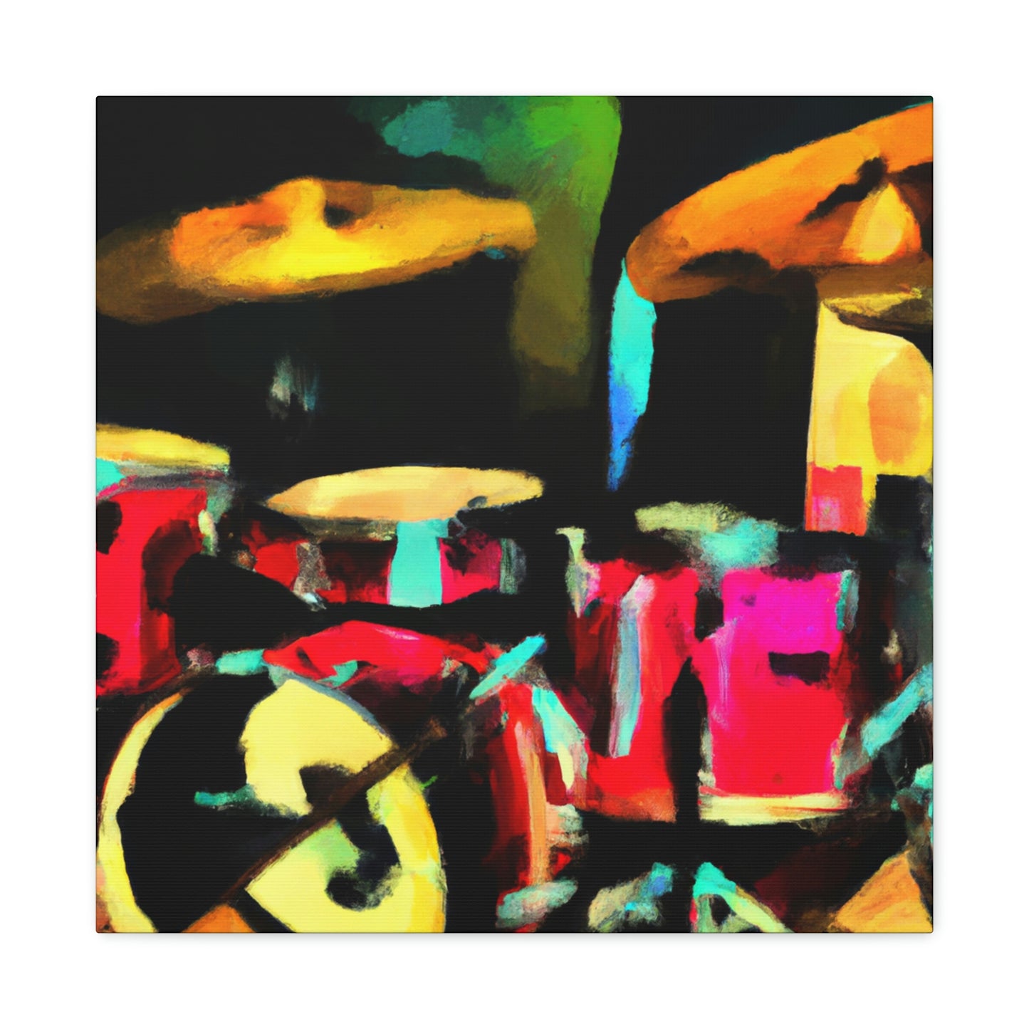 Drums of Abstracted Reality - Canvas