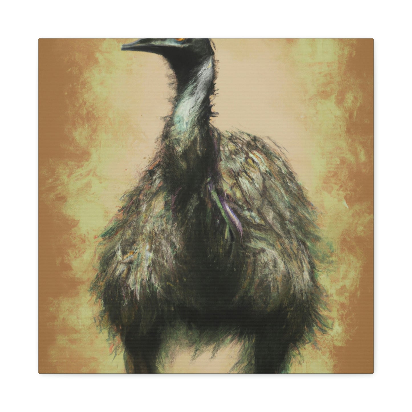 "Emu of the Digital Age" - Canvas