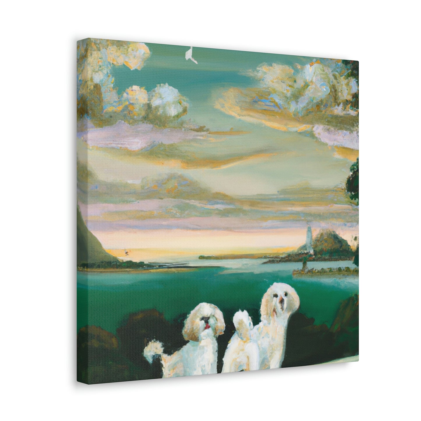 Maltese Splendor Deco - Canvas