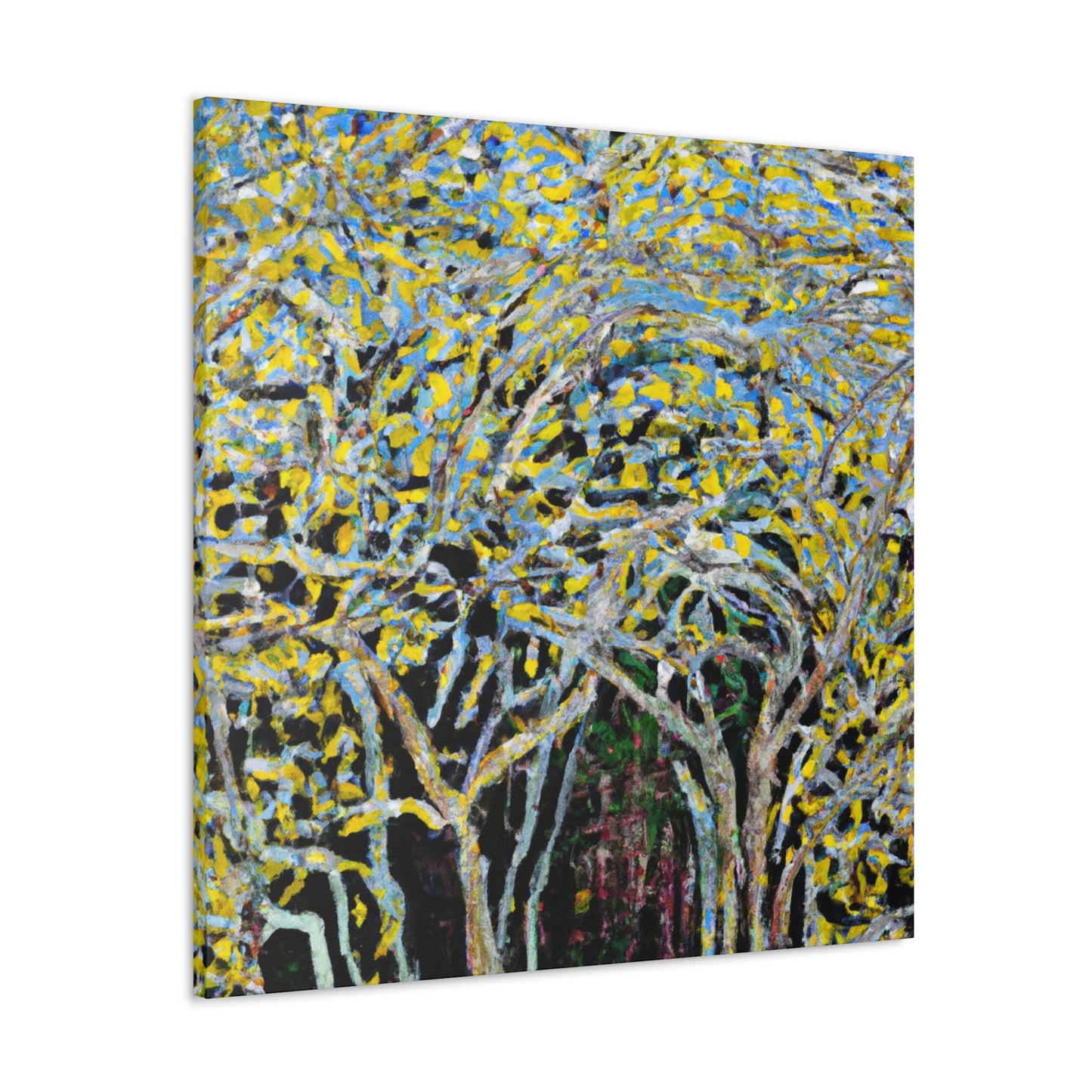 "Dogwood in Expressionism" - Canvas