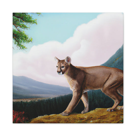 The Cougar's Dignity - Canvas