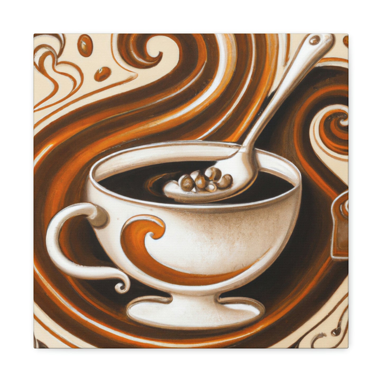 "Coffee for the Ancients" - Canvas