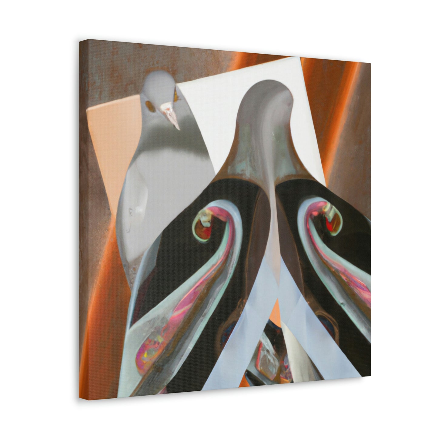 Mourning Dove Reflection - Canvas