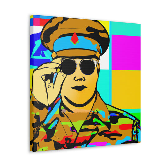 Supply Sergeant Pop Art - Canvas