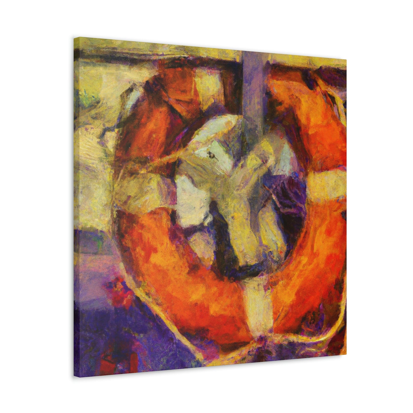 Life Buoy Triumphant - Canvas