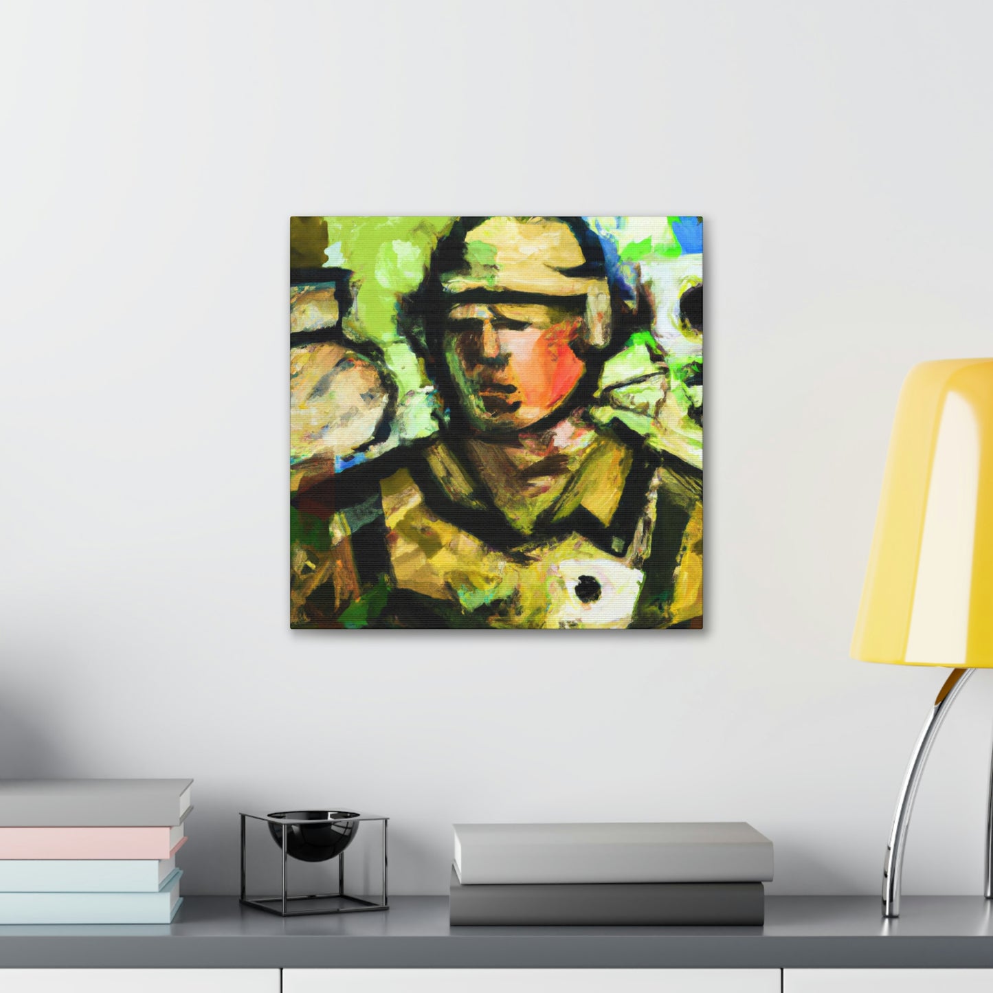 Engineer with Fauvism - Canvas