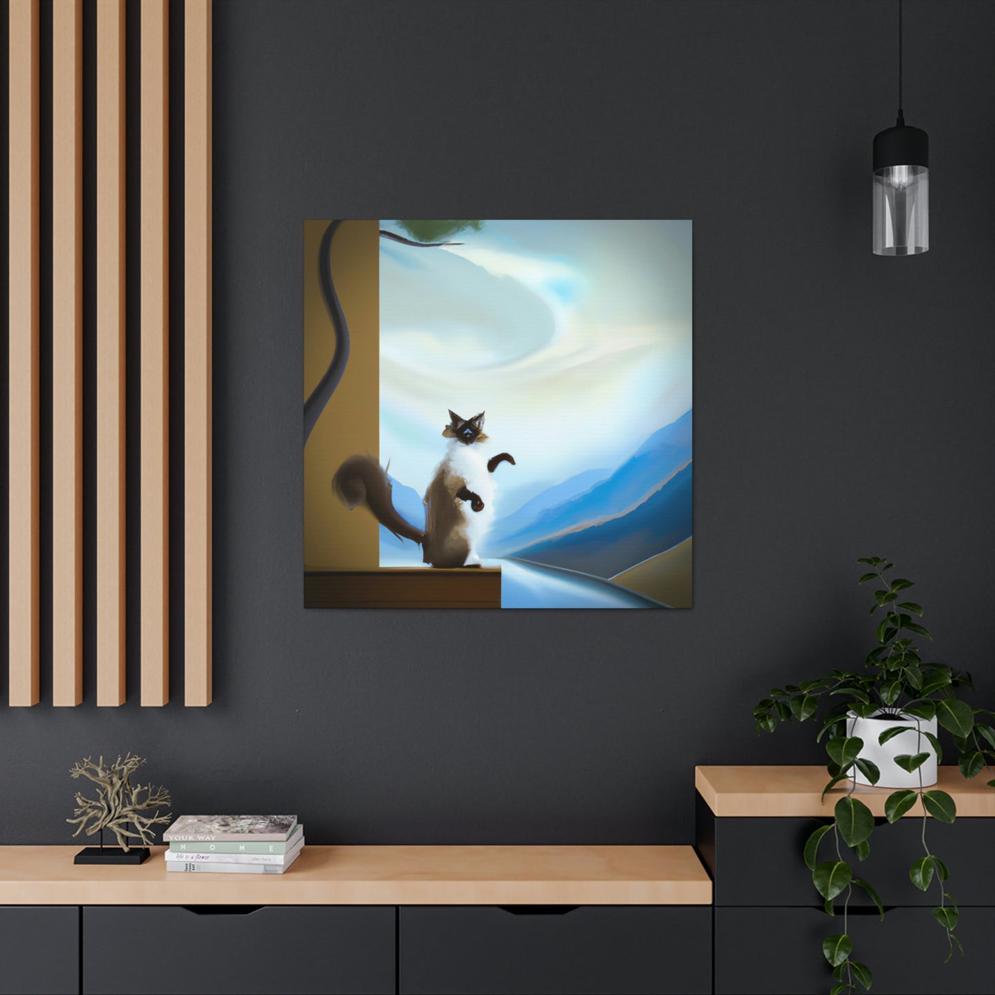 Ragdoll in Evening Dreams - Canvas