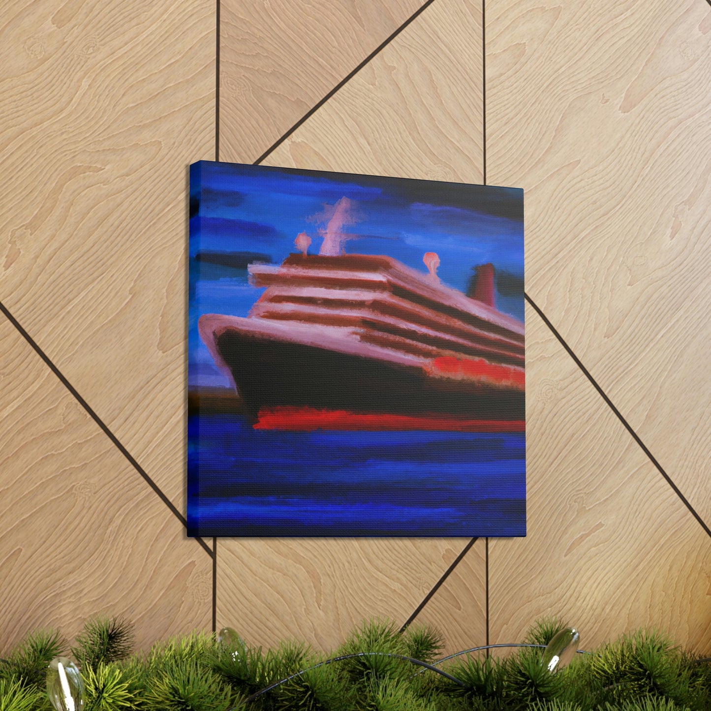 Cruise Ship Simplicity - Canvas