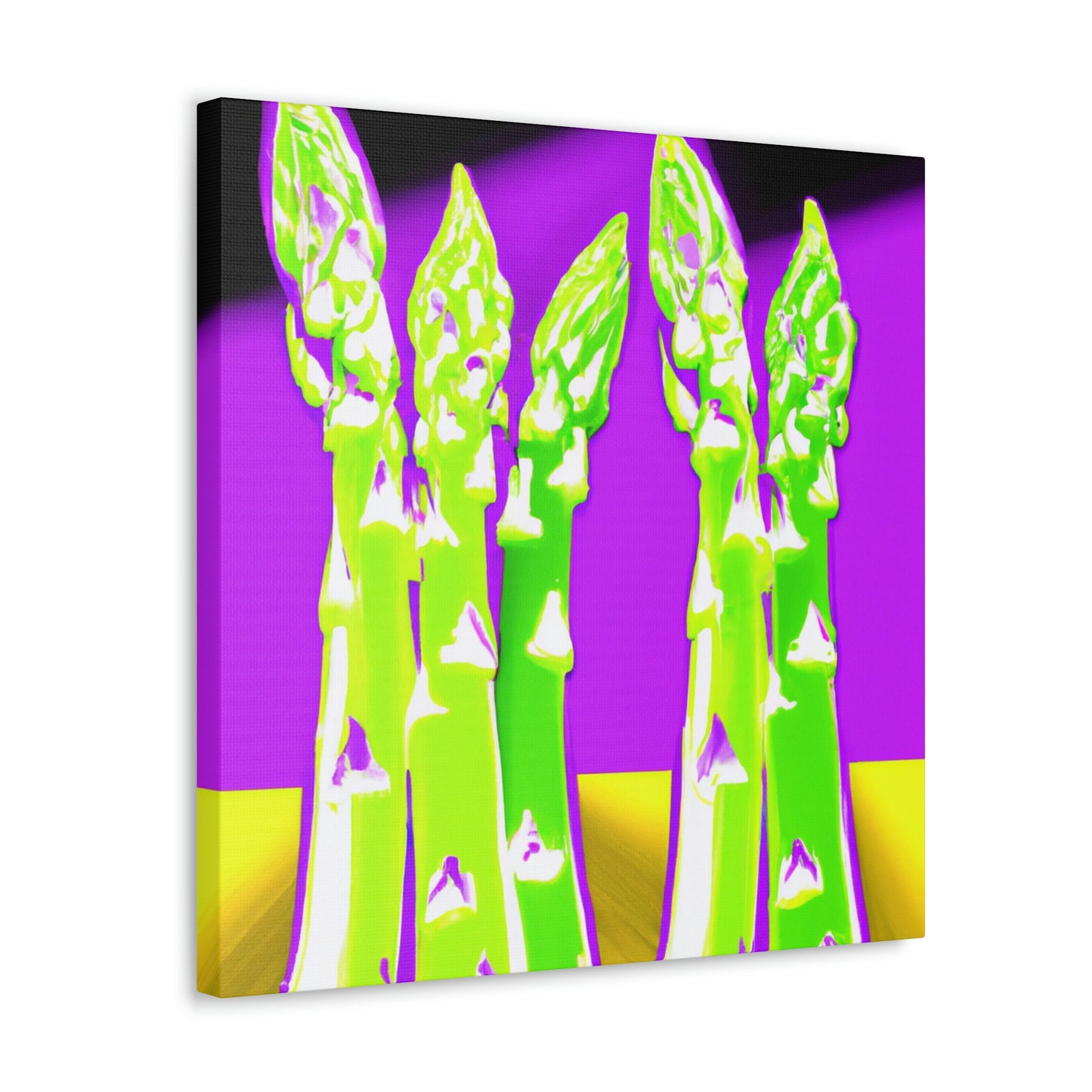 Asparagus Pop Explosion - Canvas