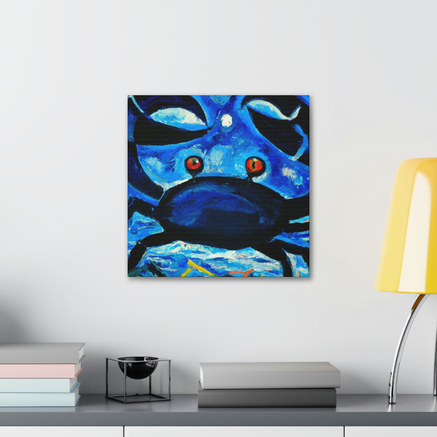 Crab March Expressionism - Canvas