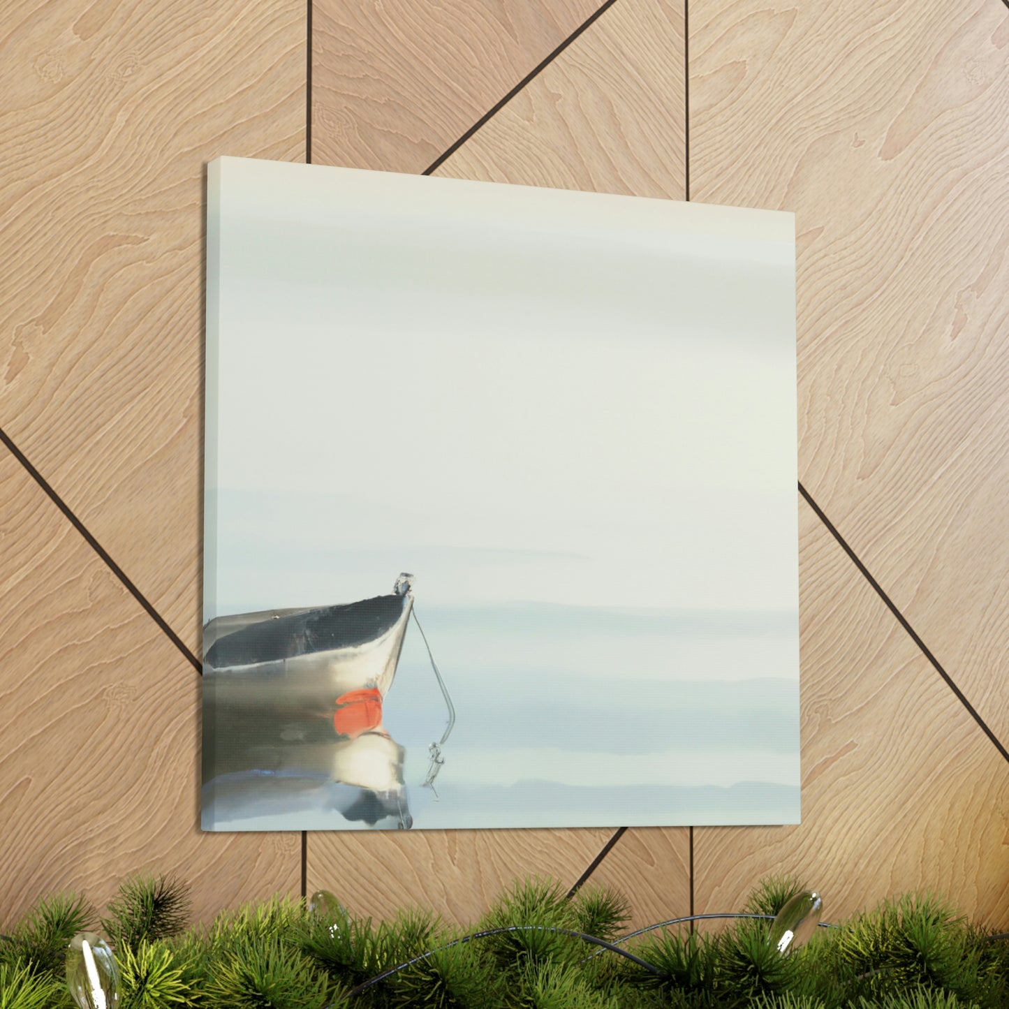 "Sailing the Blue Dinghy" - Canvas