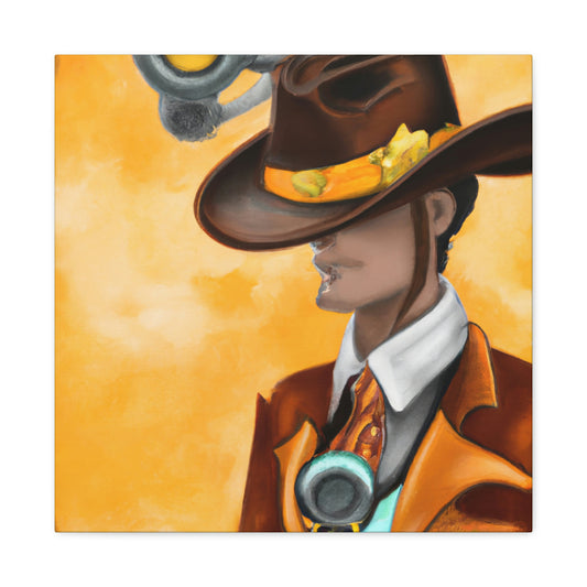 "Stetson in Steam-Time" - Canvas