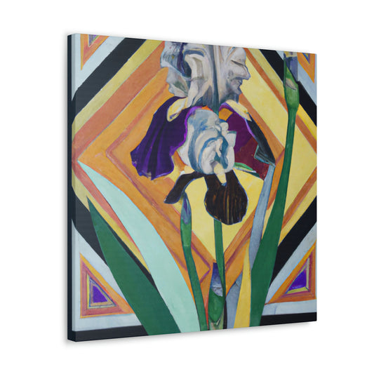 Iris, Glowing Gemstone - Canvas