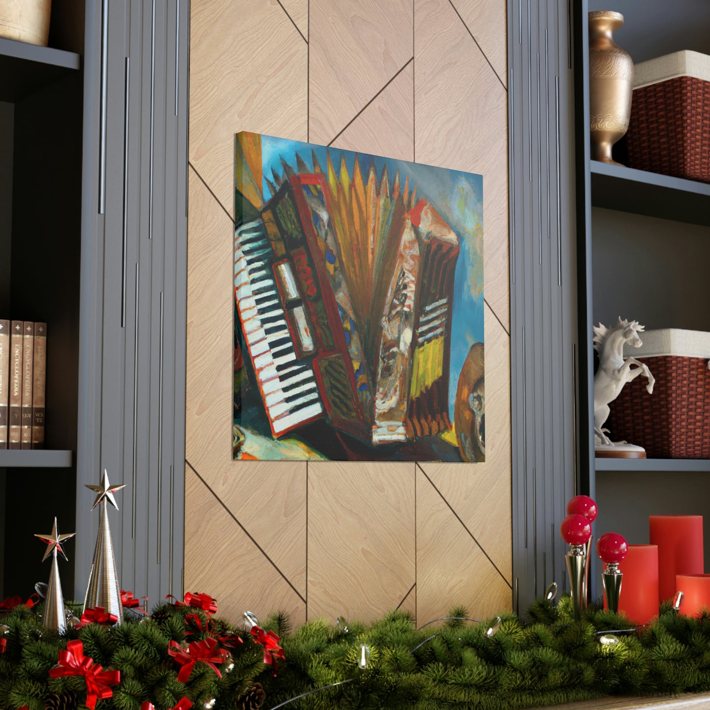 "Accordion in Surreality" - Canvas