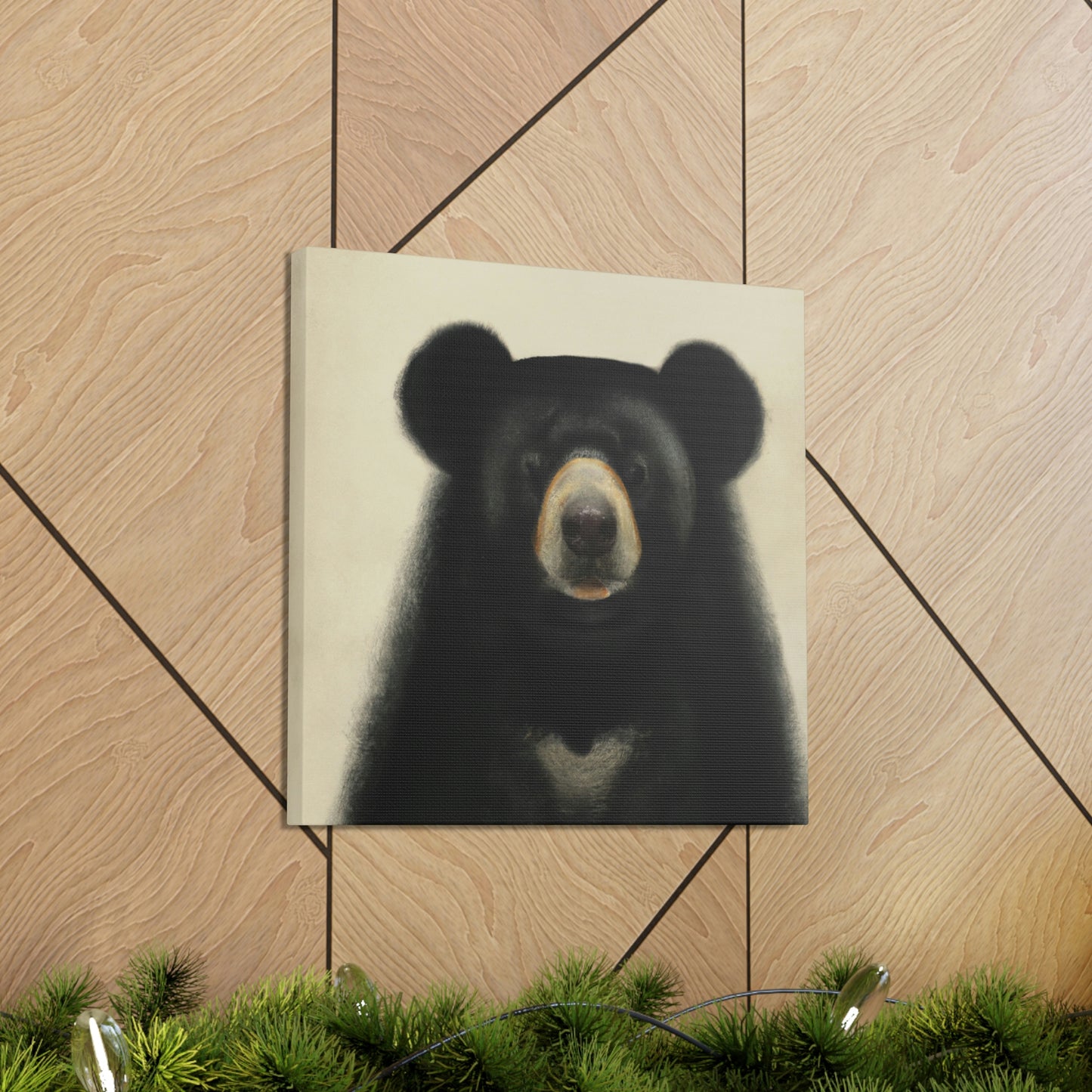 "Asiatic Black Bear Soul" - Canvas