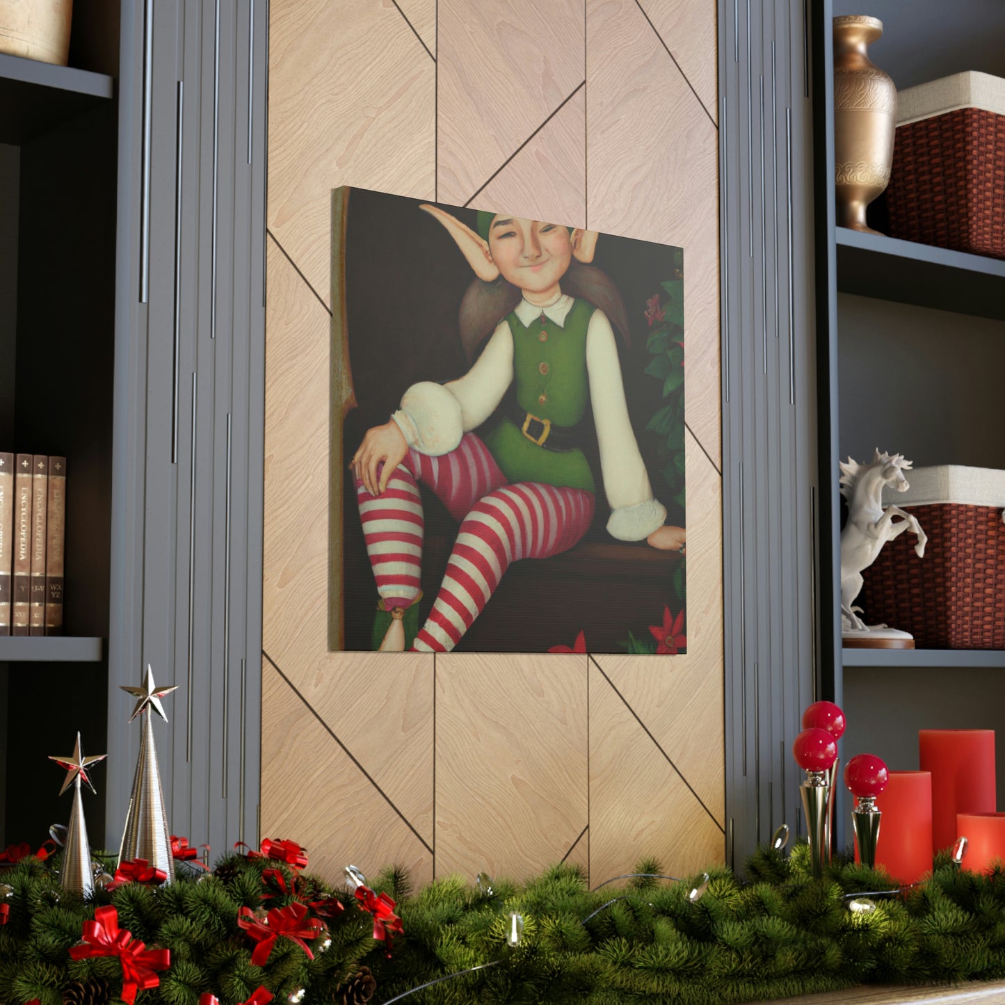 Elf in the City - Canvas