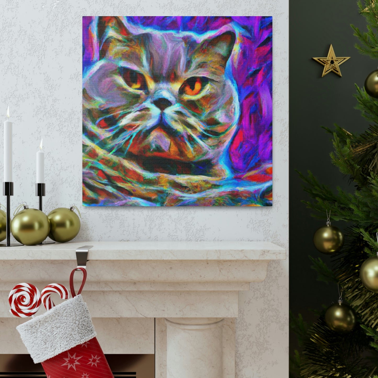 Regal British Shorthair - Canvas