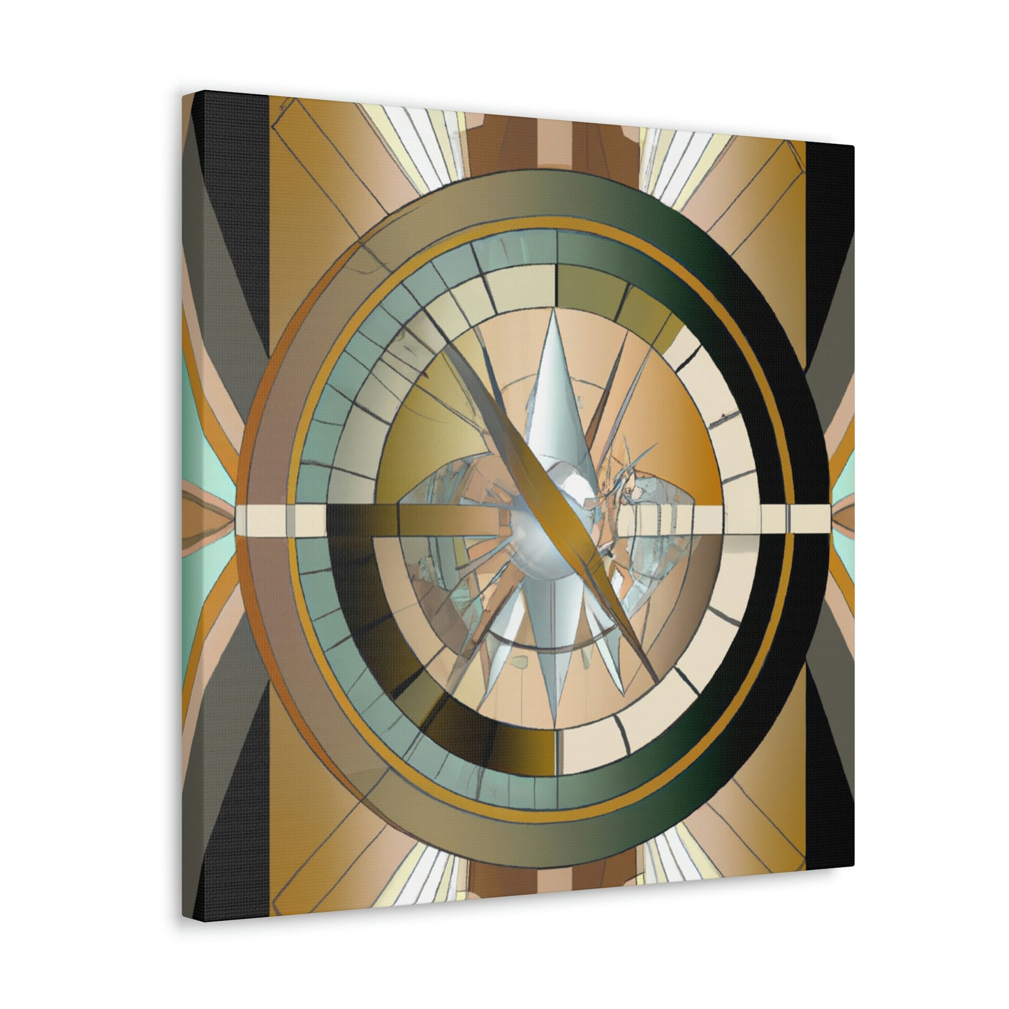 "Compass of Glamour" - Canvas