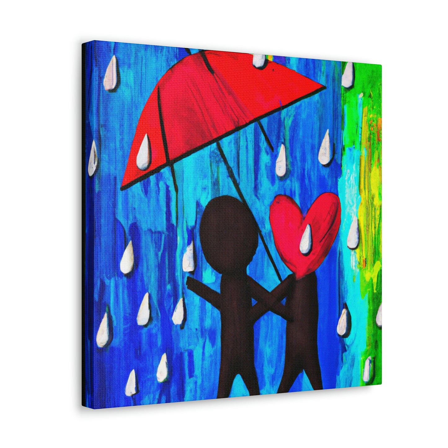 Love in the Rain - Canvas