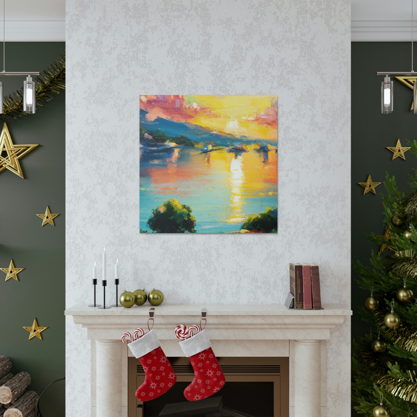 Radiant Reflections of Joy - Canvas