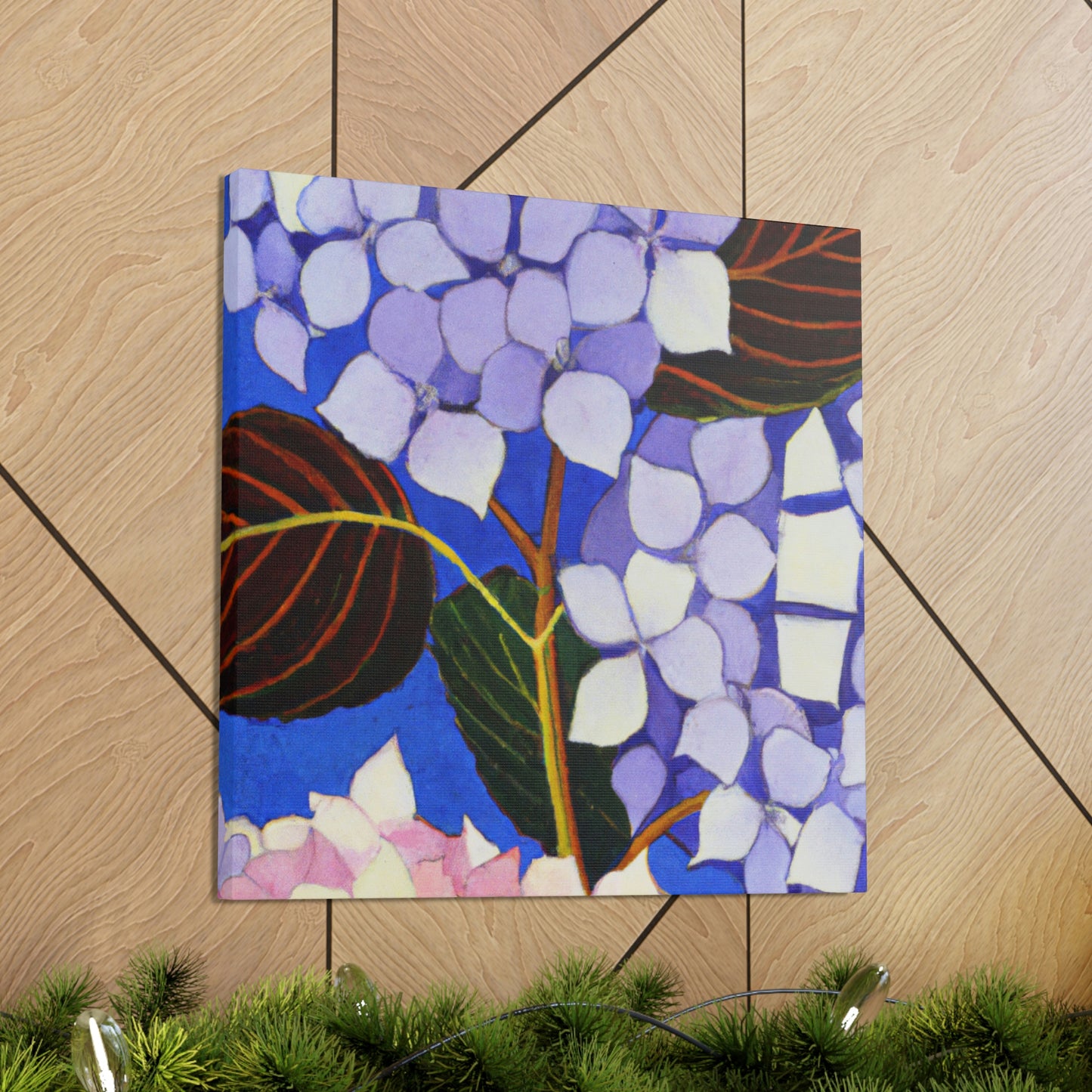 "Hydrangea in Sunrise" - Canvas