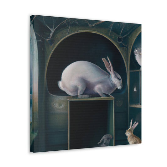 Rabbit in Realism - Canvas