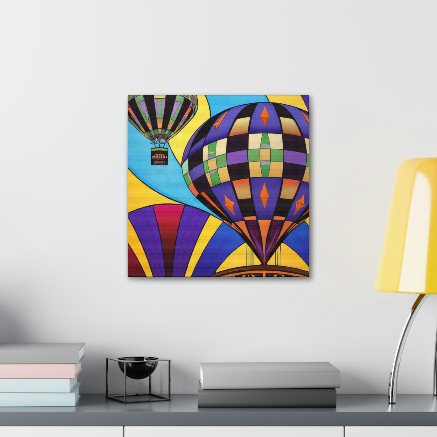 "Hot Air Adventures Await" - Canvas