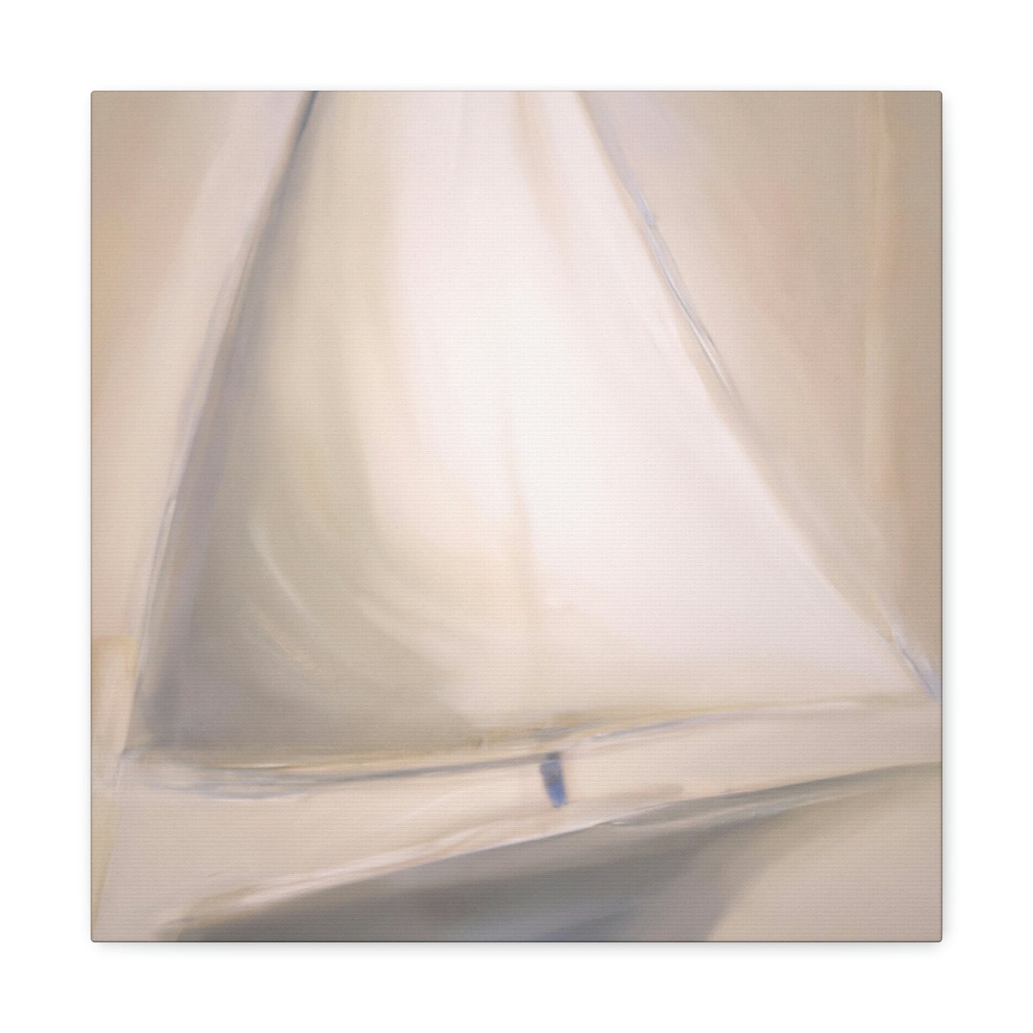 "Yacht at Sunrise" - Canvas