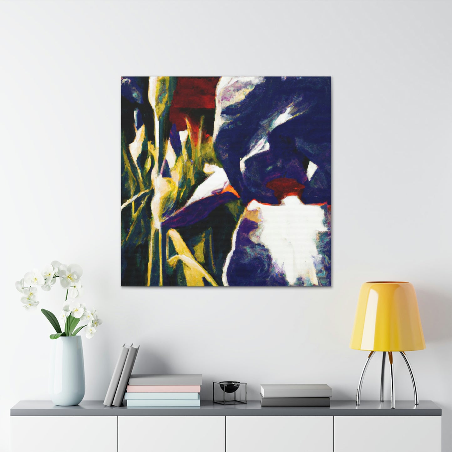 "Iris in Flight Dream" - Canvas