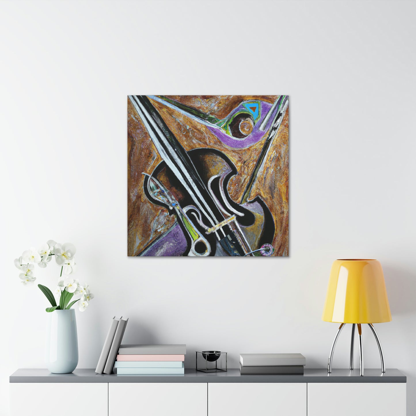 Symphony of Strings. - Canvas