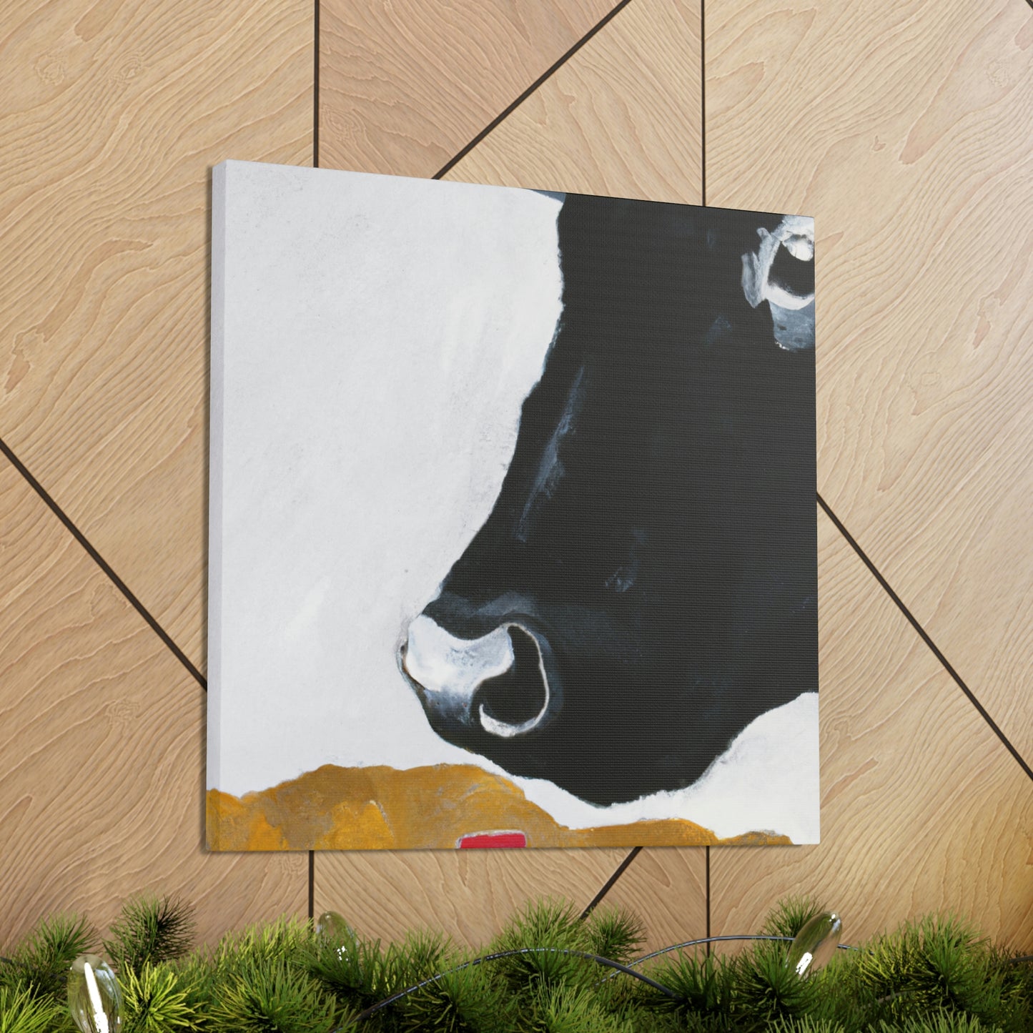 "Black Angus Simplicity" - Canvas