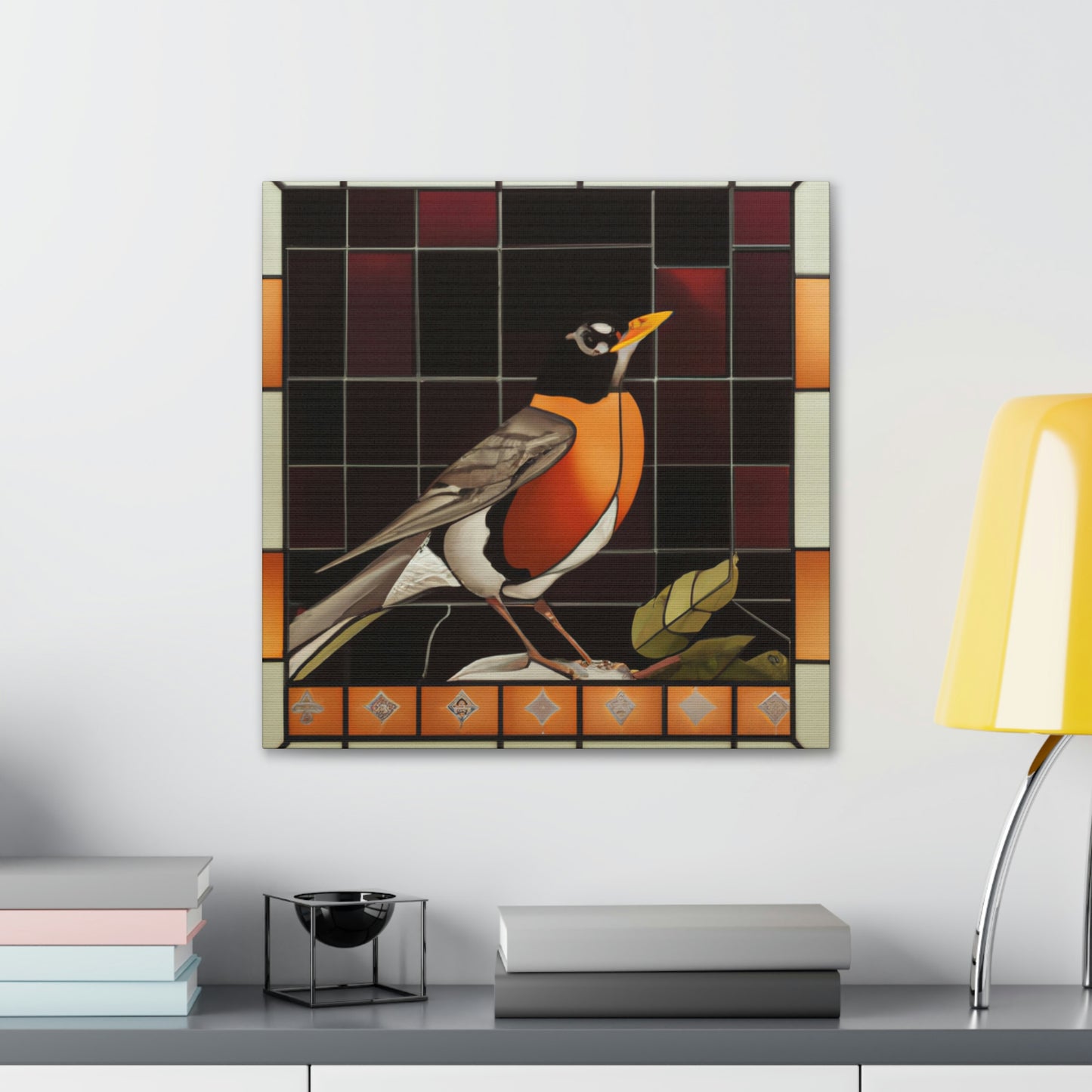 "Songbird of the Roaring Twenties" - Canvas