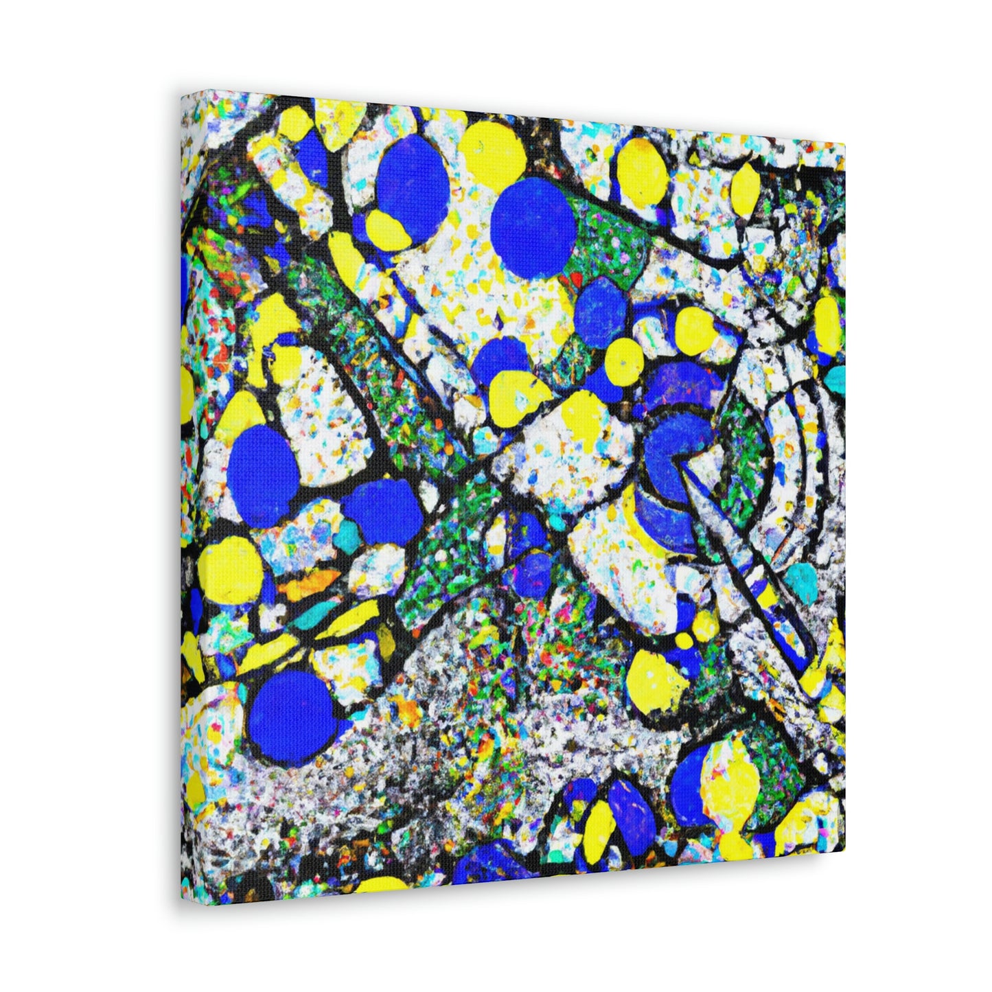 Abstract Expressionist Pointillism - Canvas