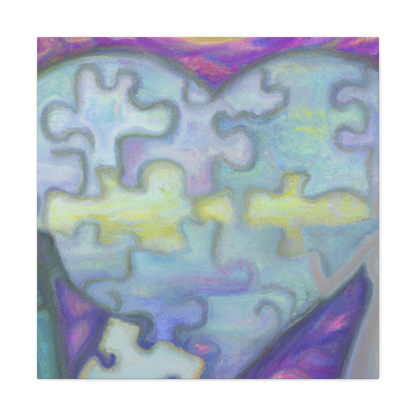 Love's Joyous Puzzle - Canvas