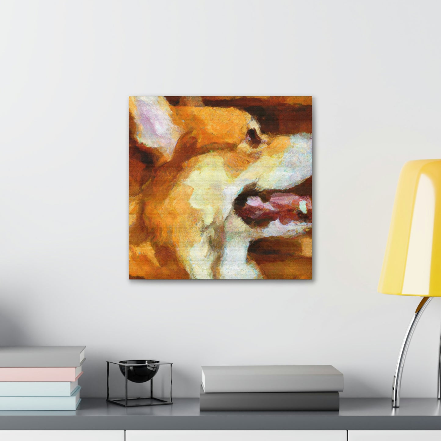 Welsh Corgi Symphony - Canvas